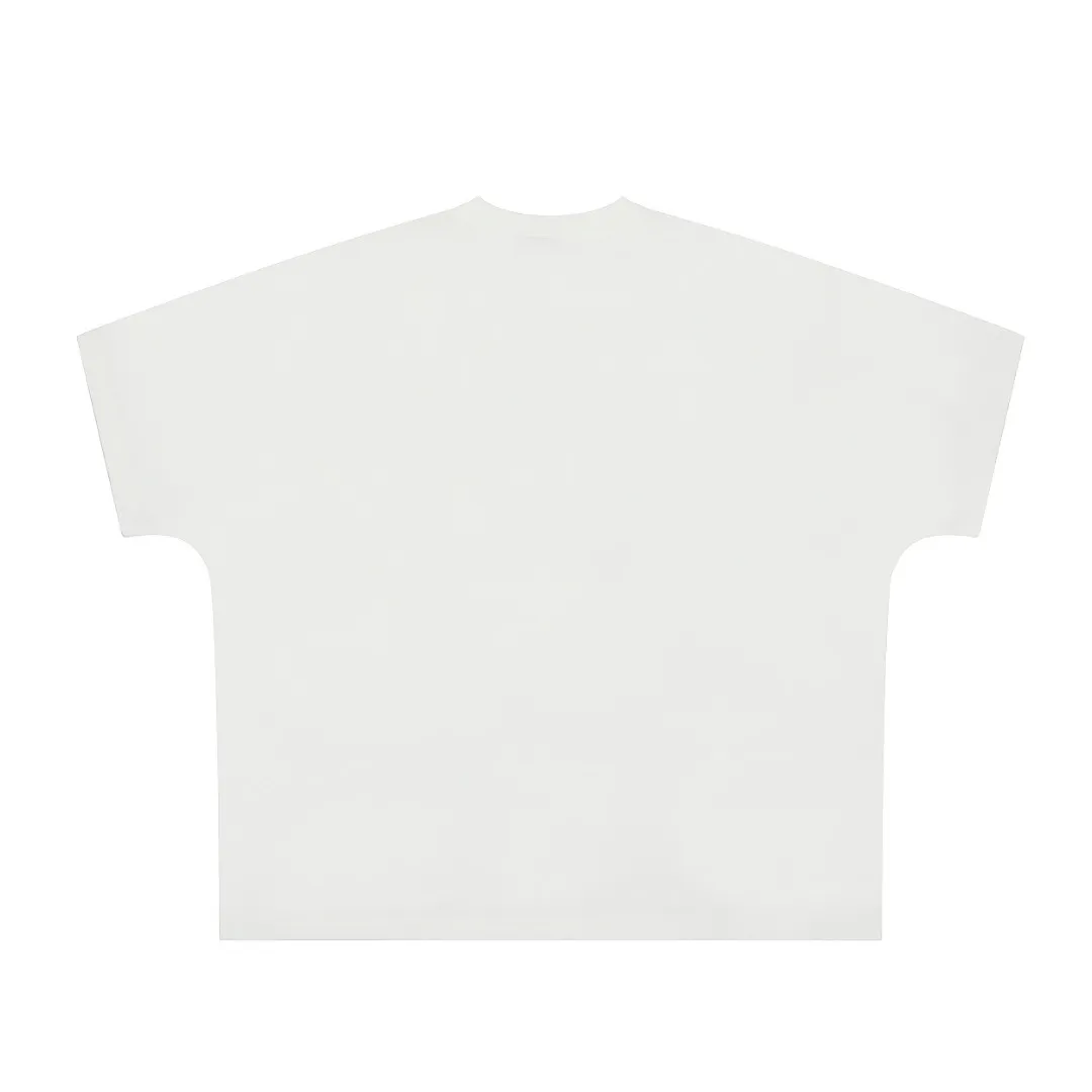 SAINT vintage American fashion special version one-piece short-sleeved T-shirt Wholesale price: 118 Size: M L XL Style number: 2156 Color: white